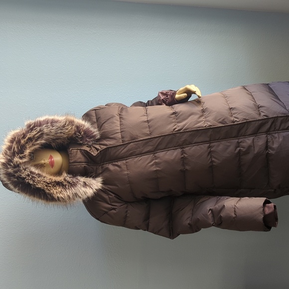 NWT Lands End Quilted Down Hyperdry Down Filled Puffer Jacket - Picture 1 of 17